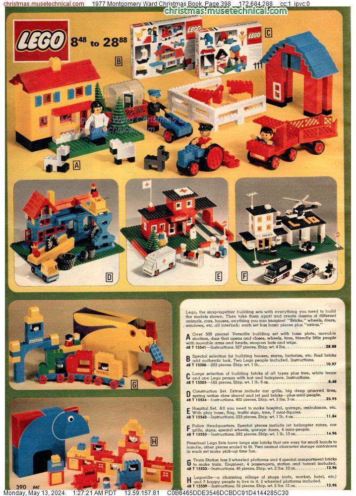 1977 Montgomery Ward Christmas Book, Page 398