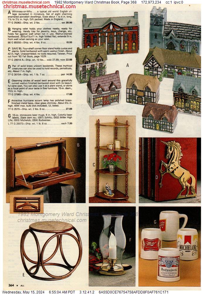 1982 Montgomery Ward Christmas Book, Page 368