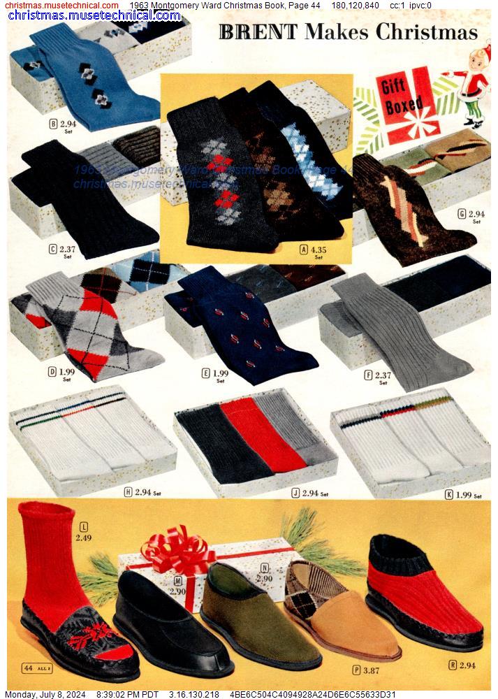 1963 Montgomery Ward Christmas Book, Page 44