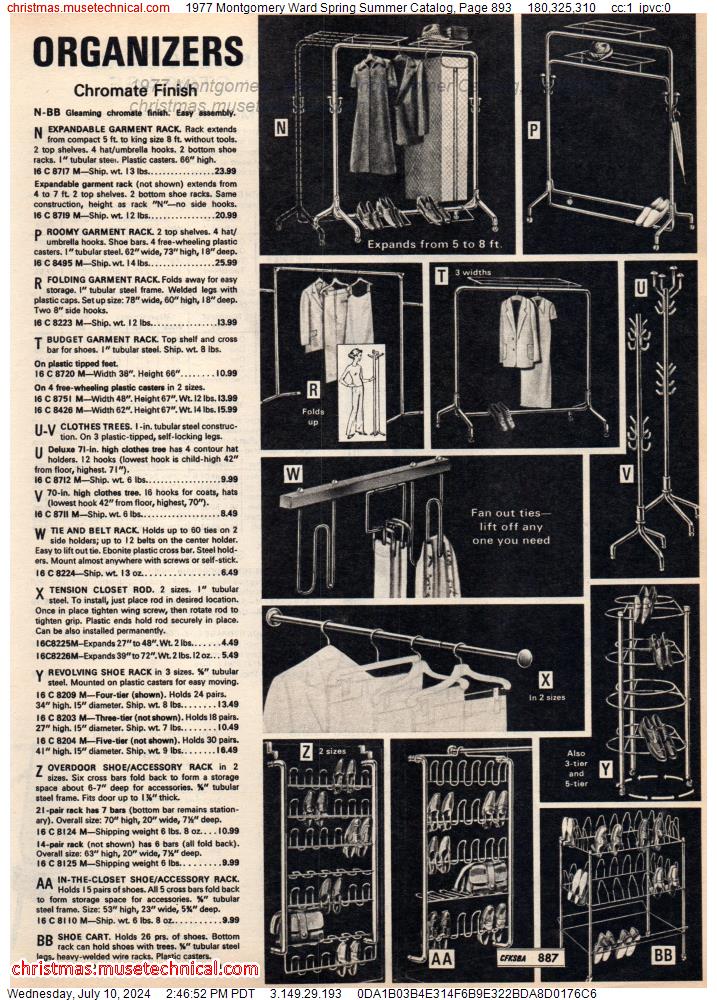1977 Montgomery Ward Spring Summer Catalog, Page 893