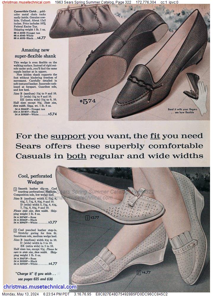 1963 Sears Spring Summer Catalog, Page 322