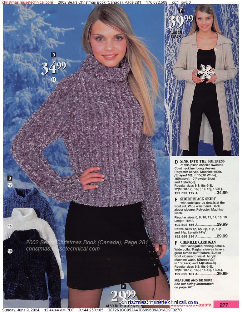 2002 Sears Christmas Book (Canada), Page 281