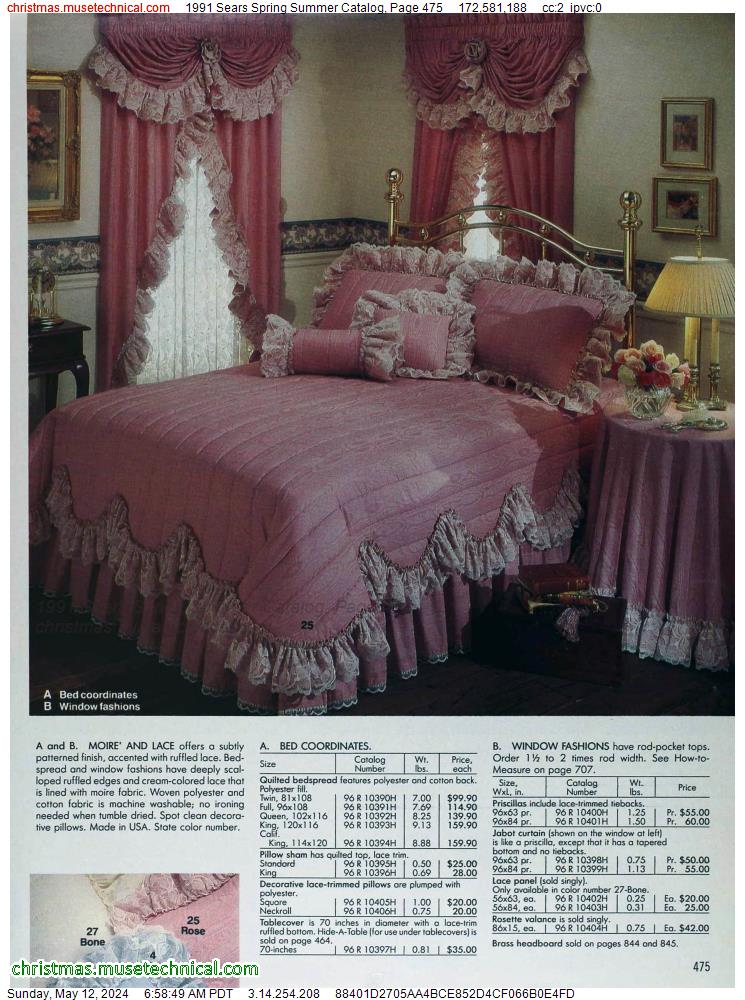 1991 Sears Spring Summer Catalog, Page 475