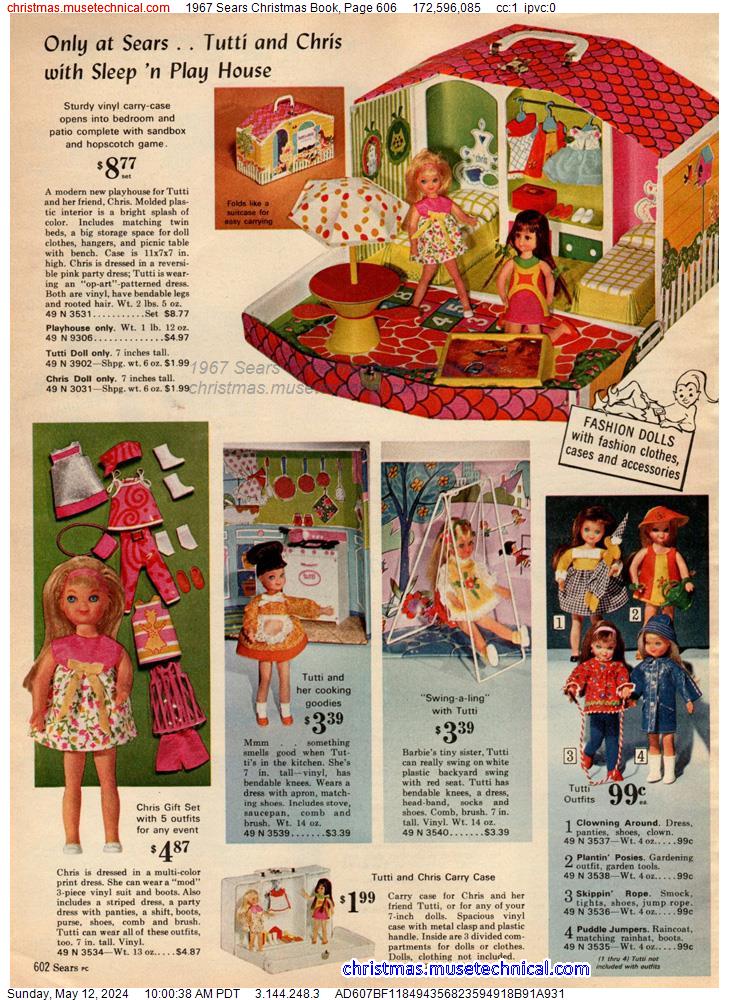 1967 Sears Christmas Book, Page 606