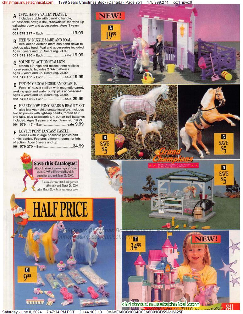 1999 Sears Christmas Book (Canada), Page 851