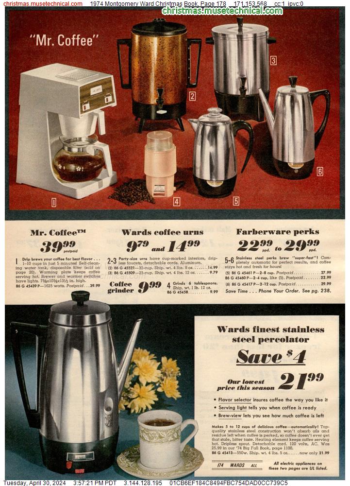 1974 Montgomery Ward Christmas Book, Page 178