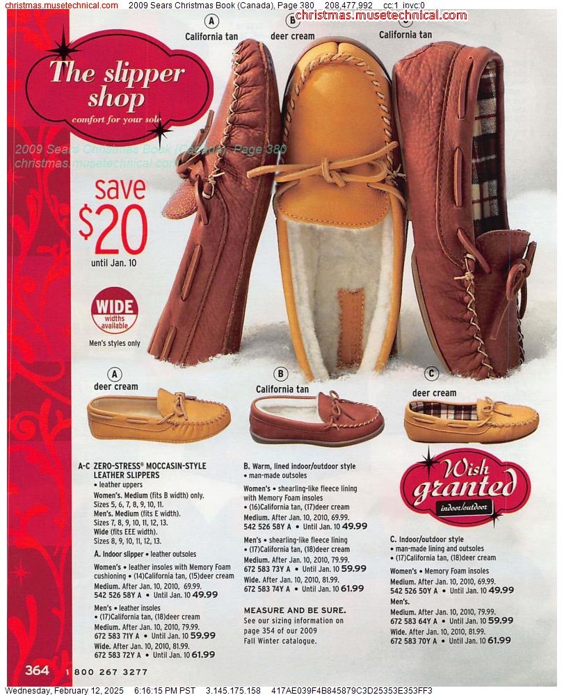 2009 Sears Christmas Book (Canada), Page 380