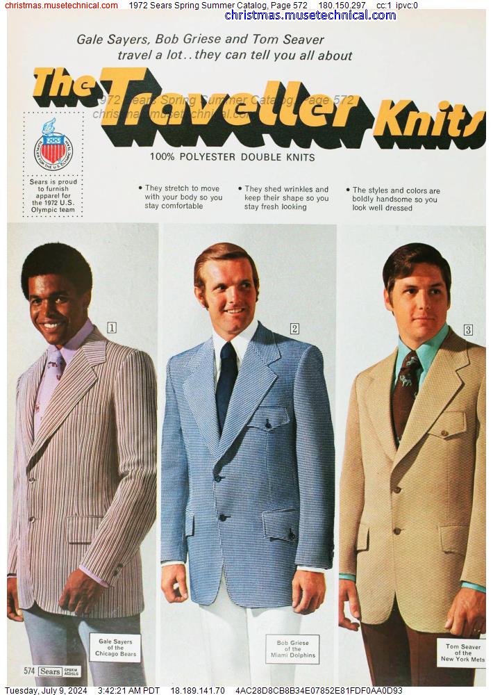 1972 Sears Spring Summer Catalog, Page 572