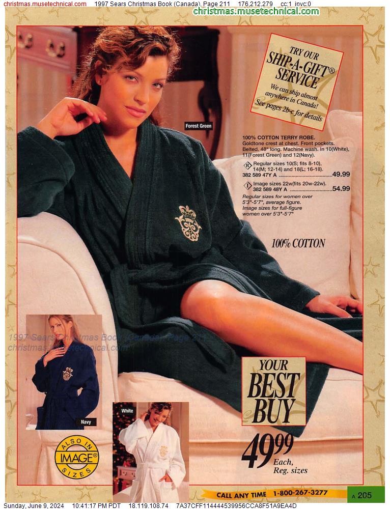 1997 Sears Christmas Book (Canada), Page 211