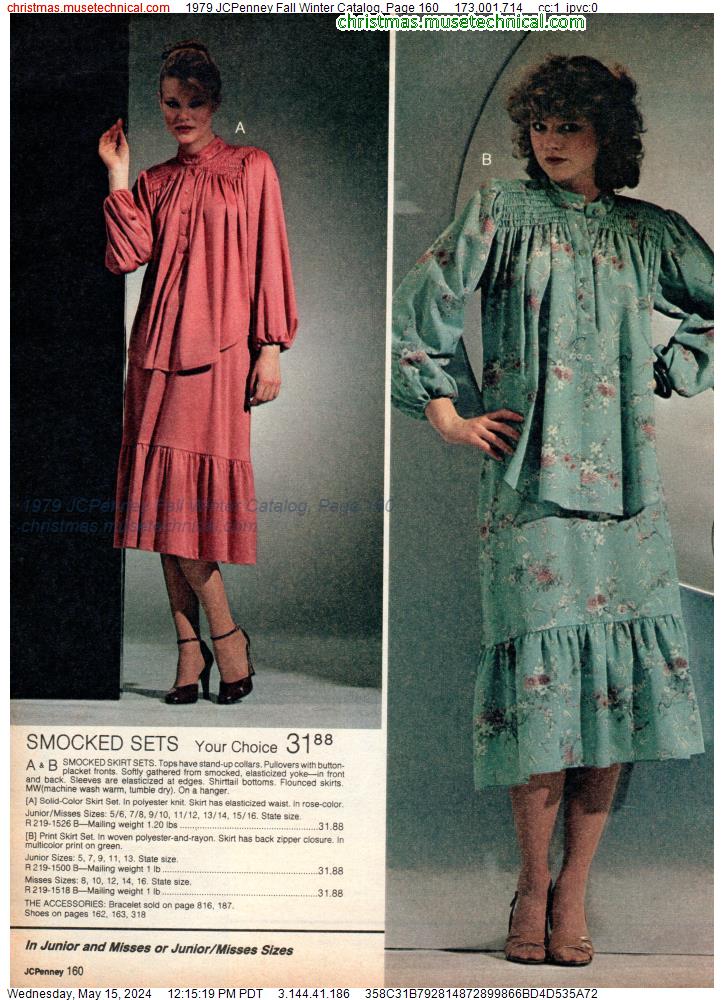 1979 JCPenney Fall Winter Catalog, Page 160