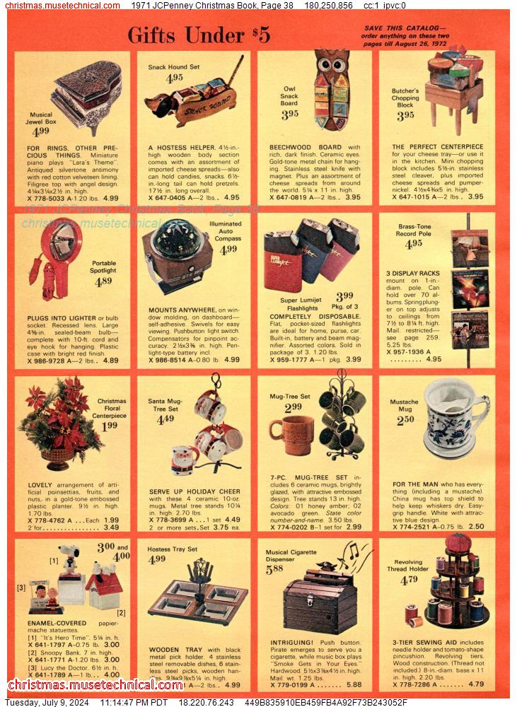 1971 JCPenney Christmas Book, Page 38