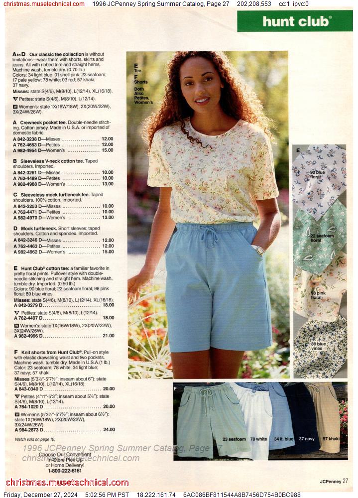 1996 JCPenney Spring Summer Catalog, Page 27