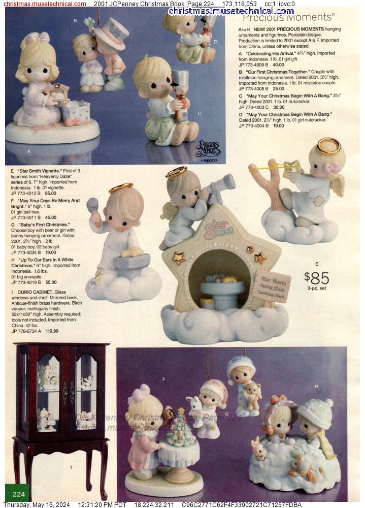 2001 JCPenney Christmas Book, Page 224