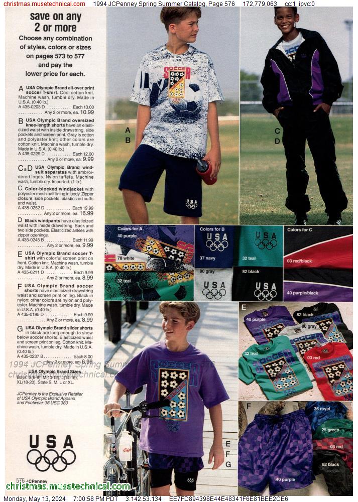 1994 JCPenney Spring Summer Catalog, Page 576