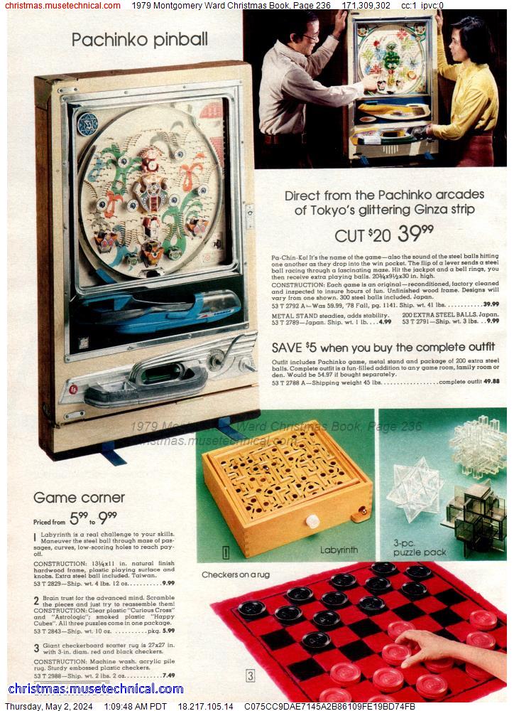 1979 Montgomery Ward Christmas Book, Page 236