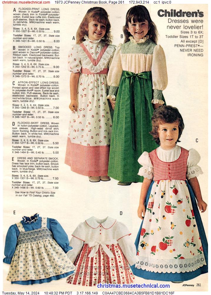 1973 JCPenney Christmas Book, Page 261