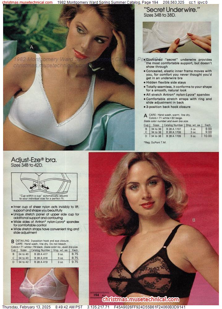 1982 Montgomery Ward Spring Summer Catalog, Page 194