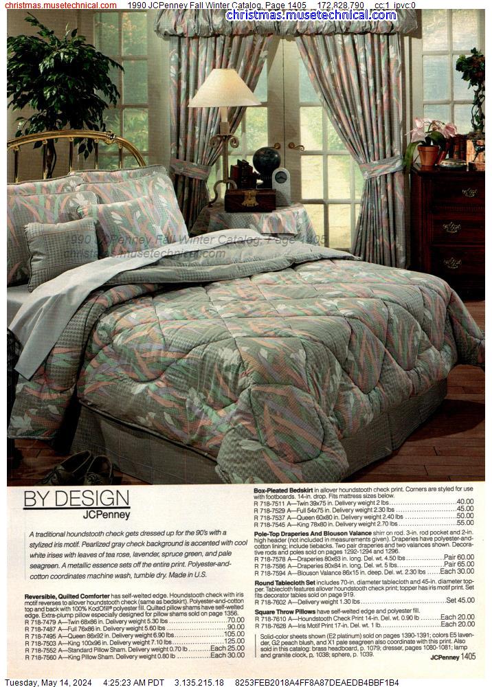 1990 JCPenney Fall Winter Catalog, Page 1405