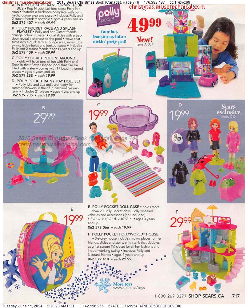 2010 Sears Christmas Book (Canada), Page 746