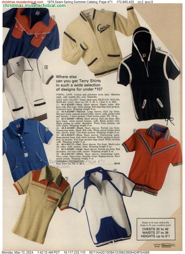 1979 Sears Spring Summer Catalog, Page 471