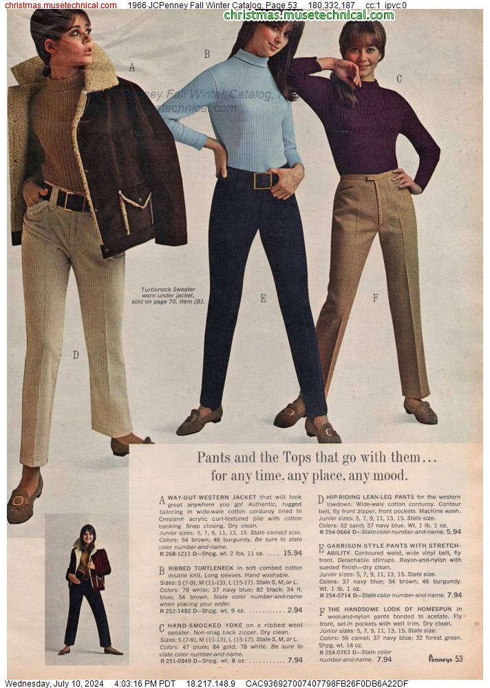 1966 JCPenney Fall Winter Catalog, Page 53