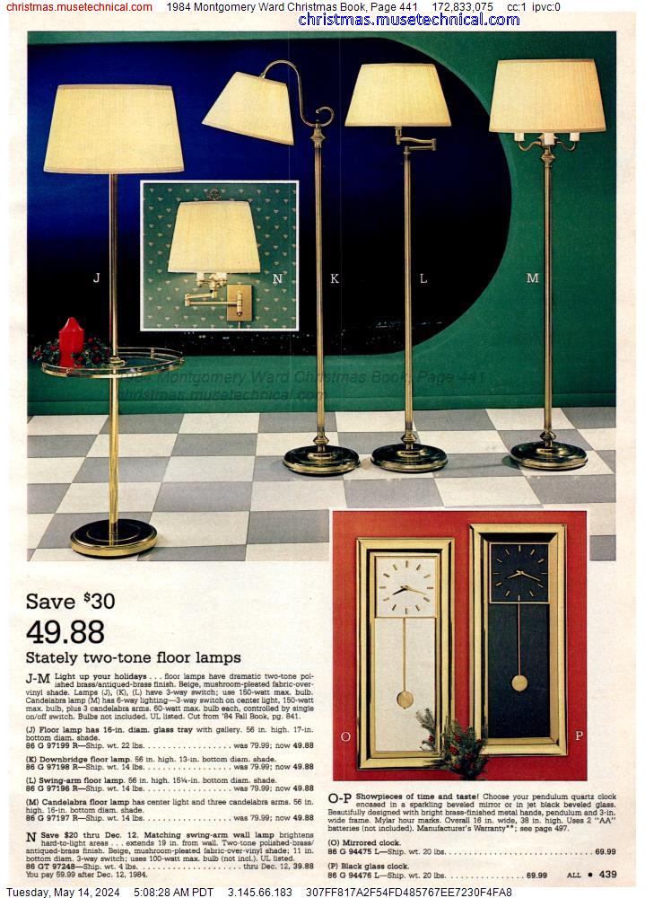 1984 Montgomery Ward Christmas Book, Page 441