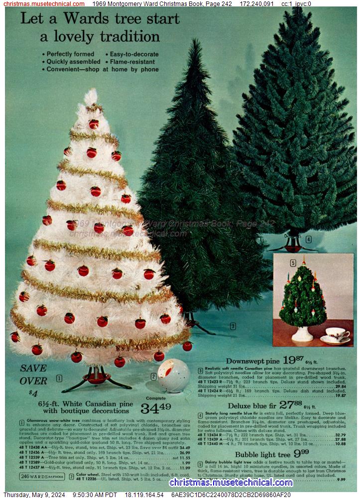 1969 Montgomery Ward Christmas Book, Page 242