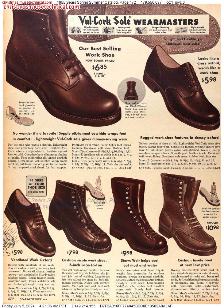 1955 Sears Spring Summer Catalog, Page 472