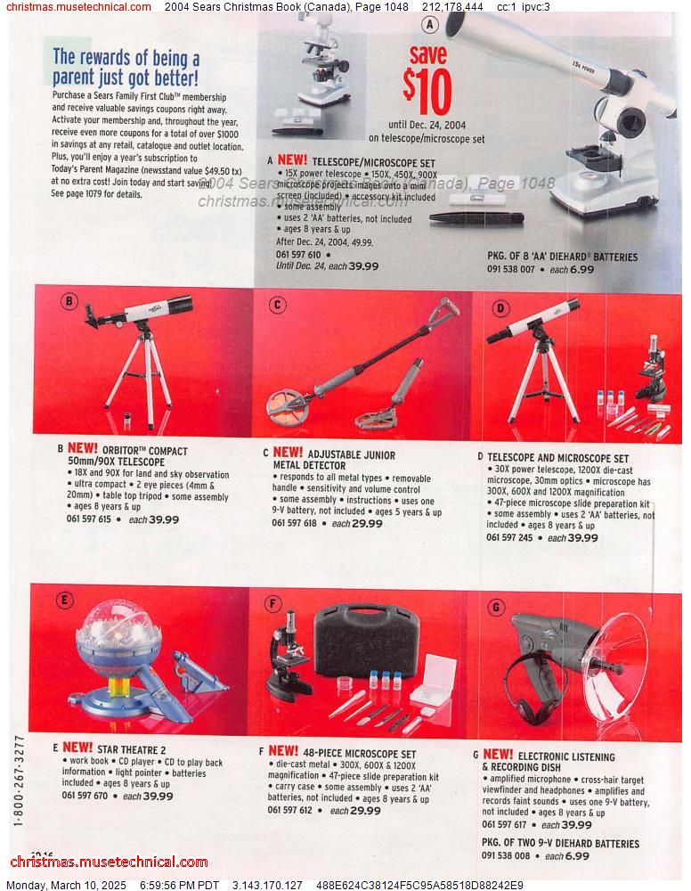 2004 Sears Christmas Book (Canada), Page 1048