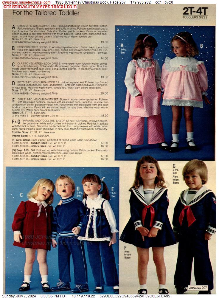 1980 JCPenney Christmas Book, Page 207