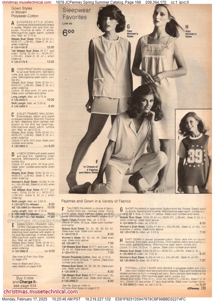 1978 JCPenney Spring Summer Catalog, Page 199