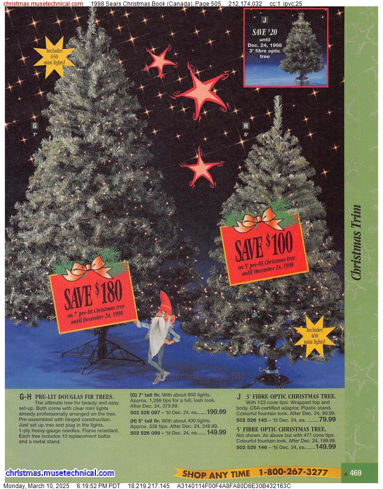 1998 Sears Christmas Book (Canada), Page 505