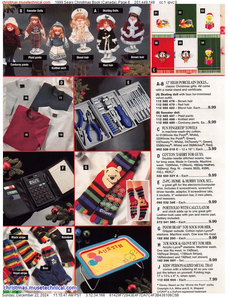 1999 Sears Christmas Book (Canada), Page 6