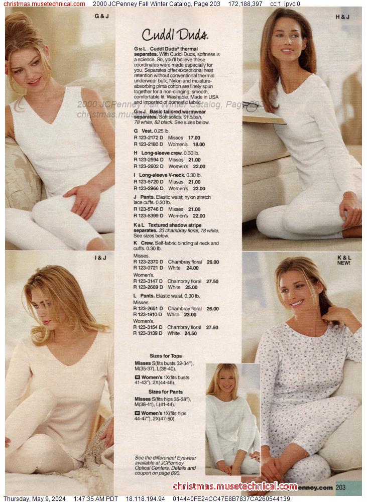 2000 JCPenney Fall Winter Catalog, Page 203