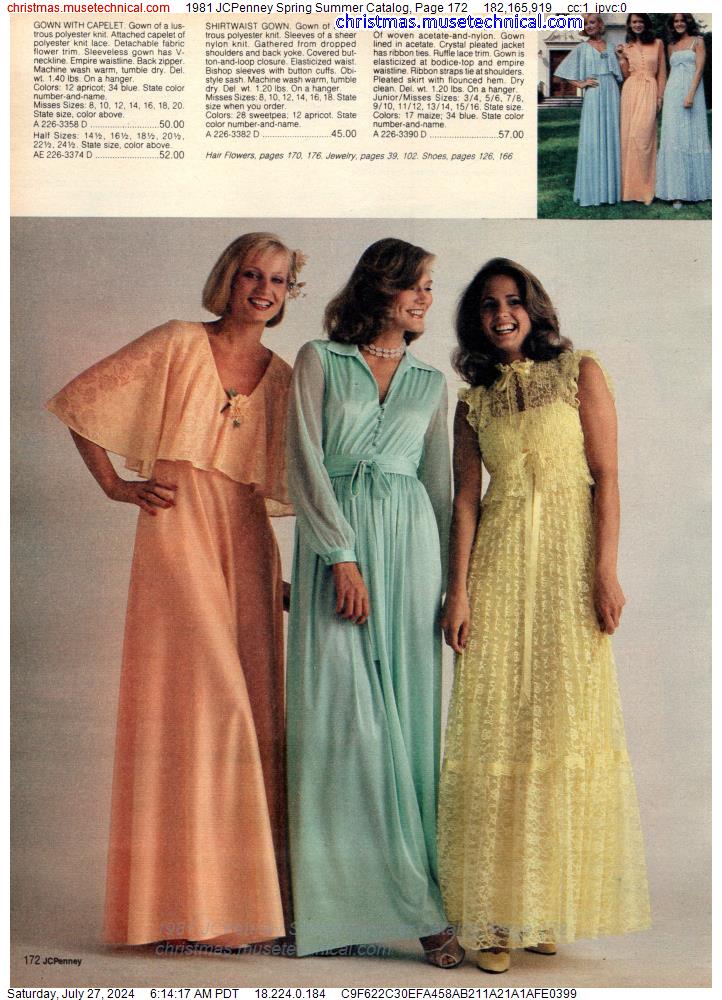 1981 JCPenney Spring Summer Catalog, Page 172
