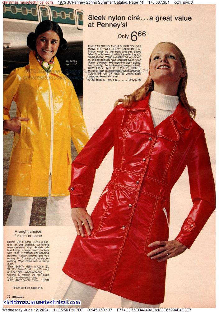 1973 JCPenney Spring Summer Catalog, Page 74