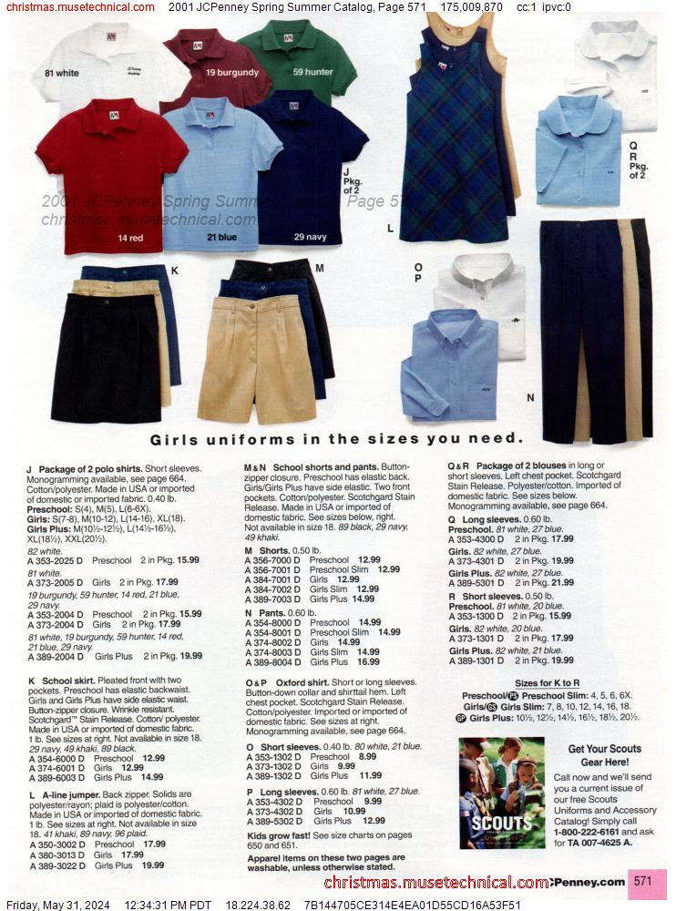 2001 JCPenney Spring Summer Catalog, Page 571