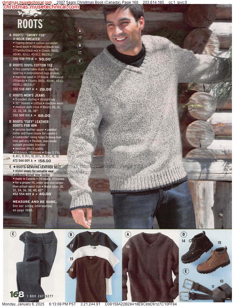 2007 Sears Christmas Book (Canada), Page 168