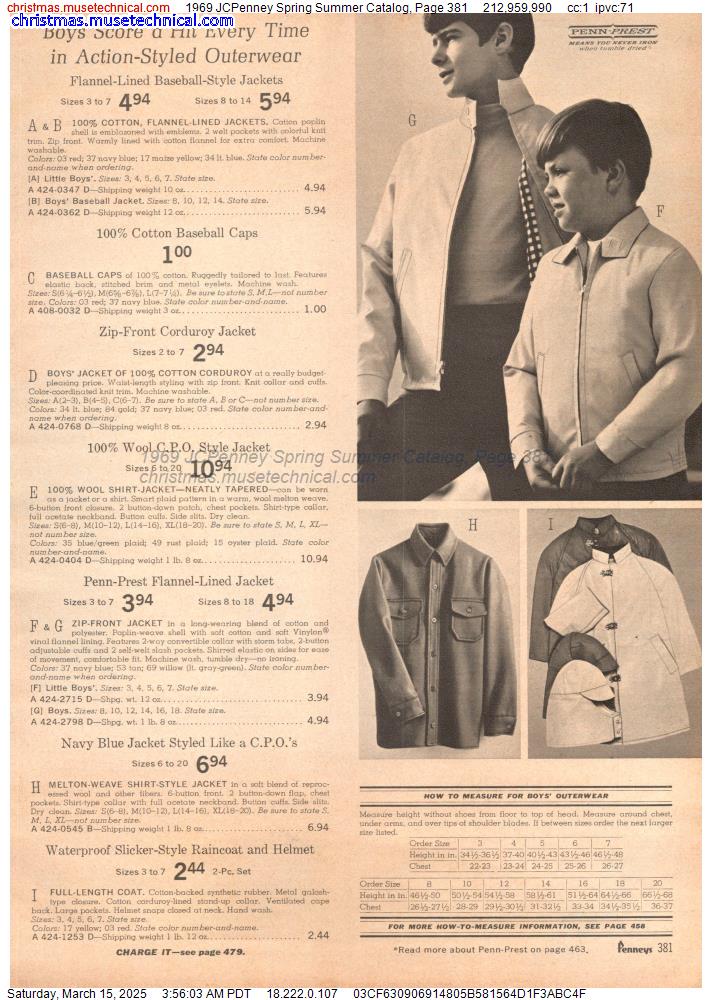 1969 JCPenney Spring Summer Catalog, Page 381