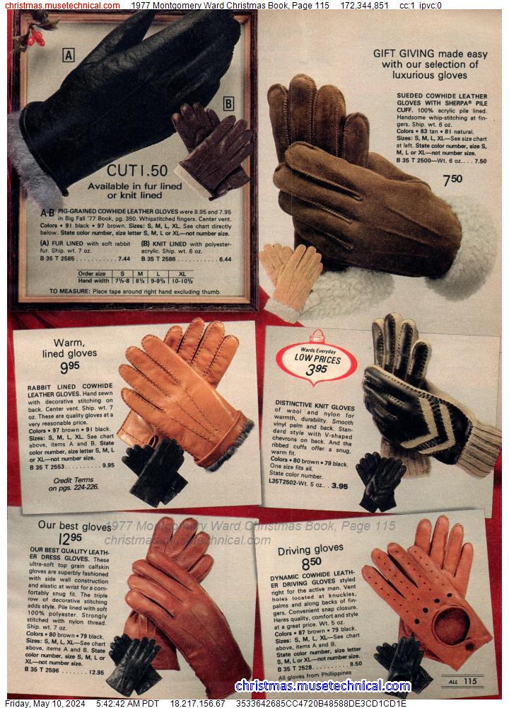 1977 Montgomery Ward Christmas Book, Page 115