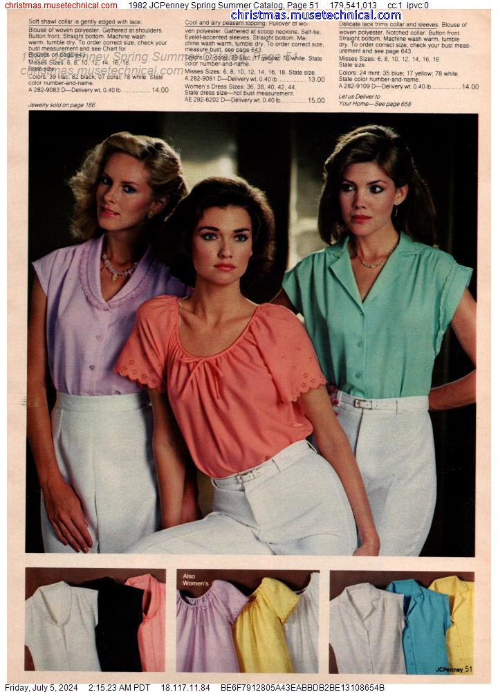 1982 JCPenney Spring Summer Catalog, Page 51