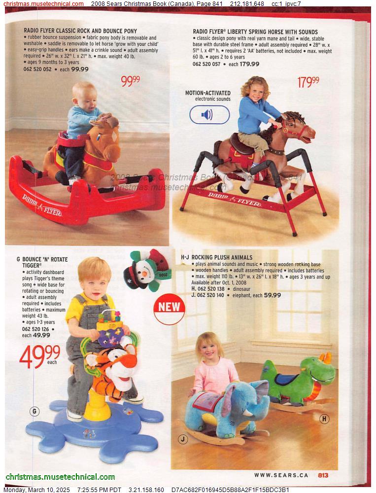 2008 Sears Christmas Book (Canada), Page 841