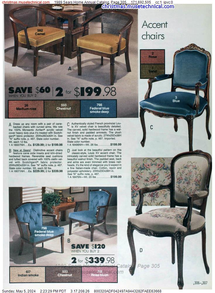 1989 Sears Home Annual Catalog, Page 305