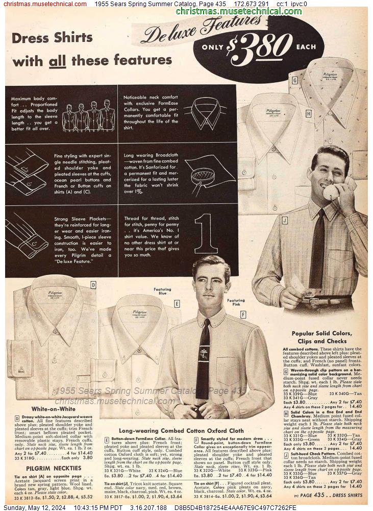 1955 Sears Spring Summer Catalog, Page 435