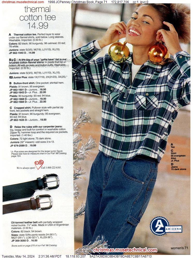 1998 JCPenney Christmas Book, Page 71