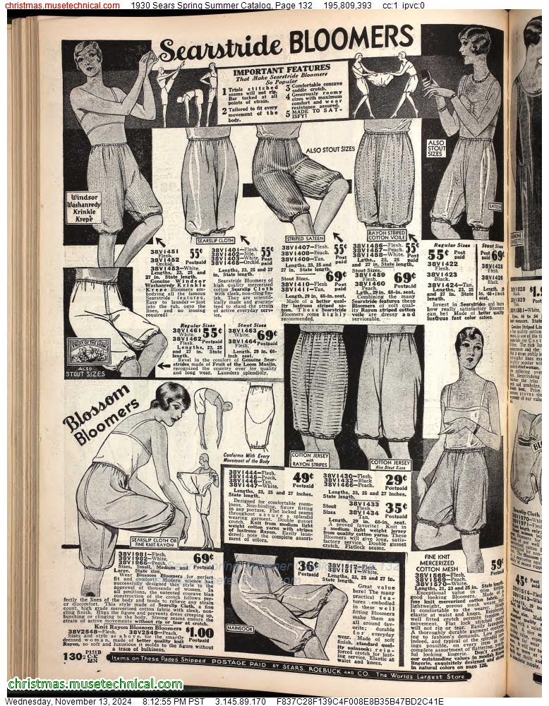 1930 Sears Spring Summer Catalog, Page 132