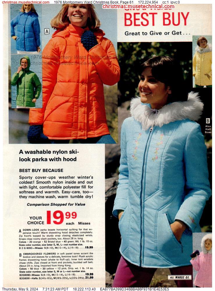 1976 Montgomery Ward Christmas Book, Page 61