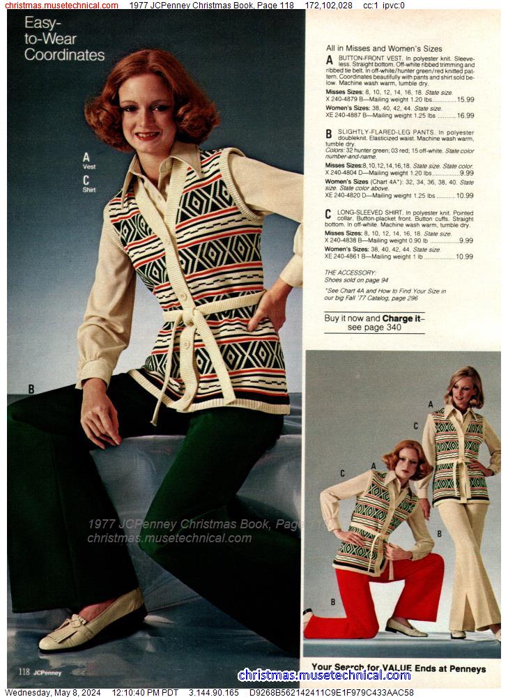1977 JCPenney Christmas Book, Page 118