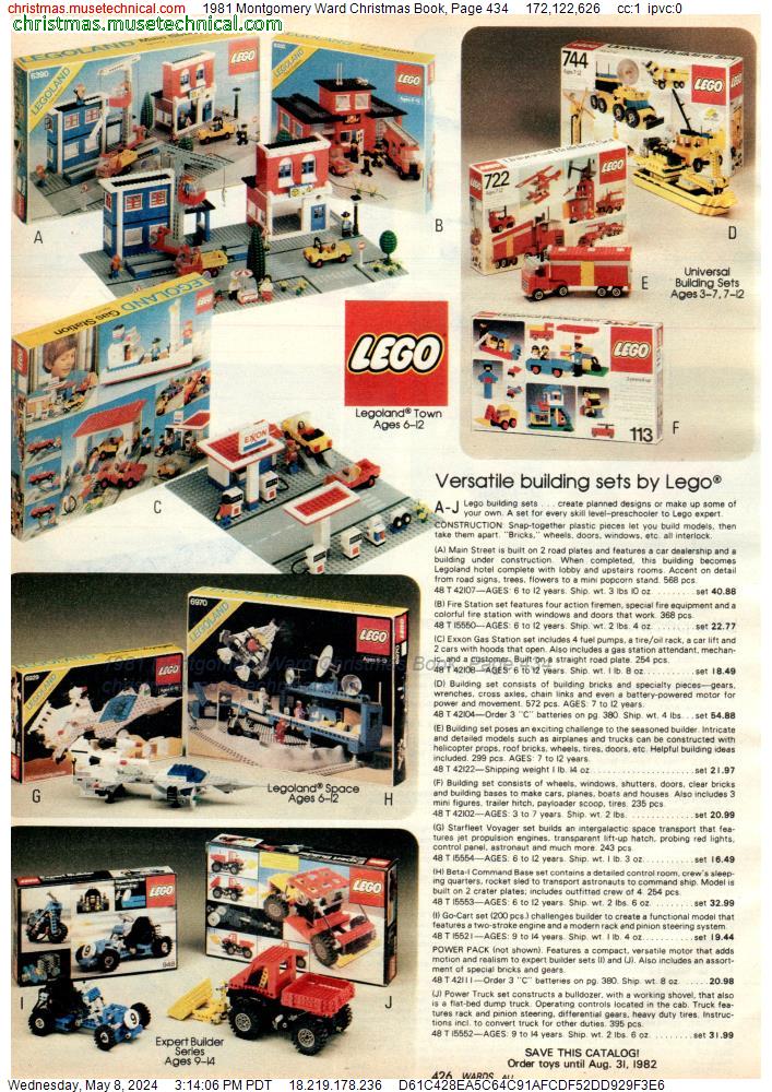 1981 Montgomery Ward Christmas Book, Page 434