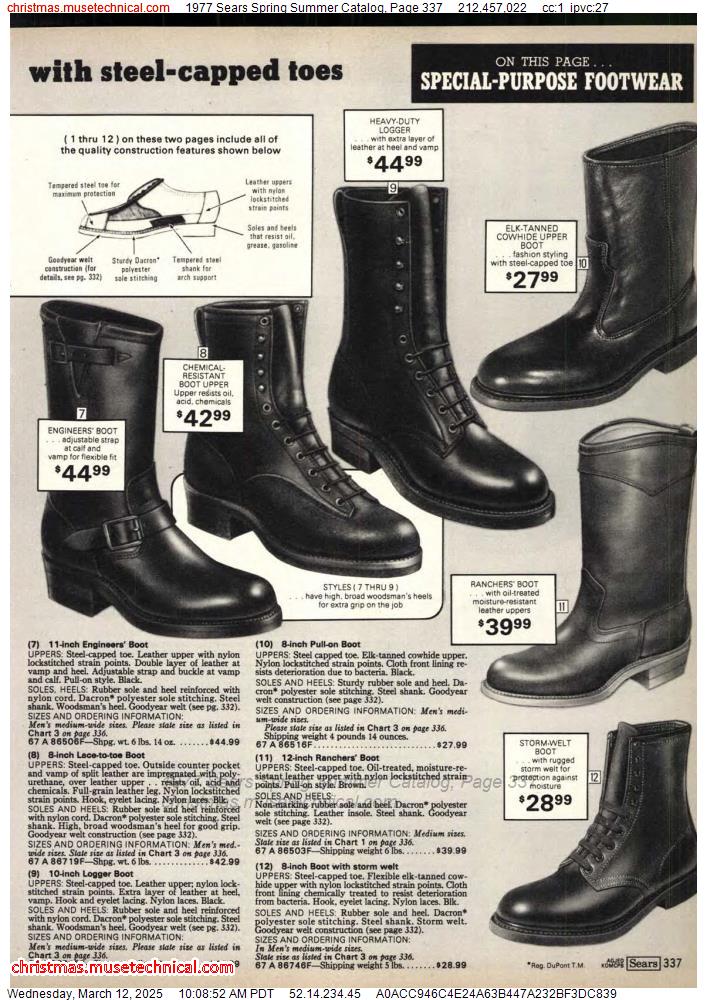 1977 Sears Spring Summer Catalog, Page 337